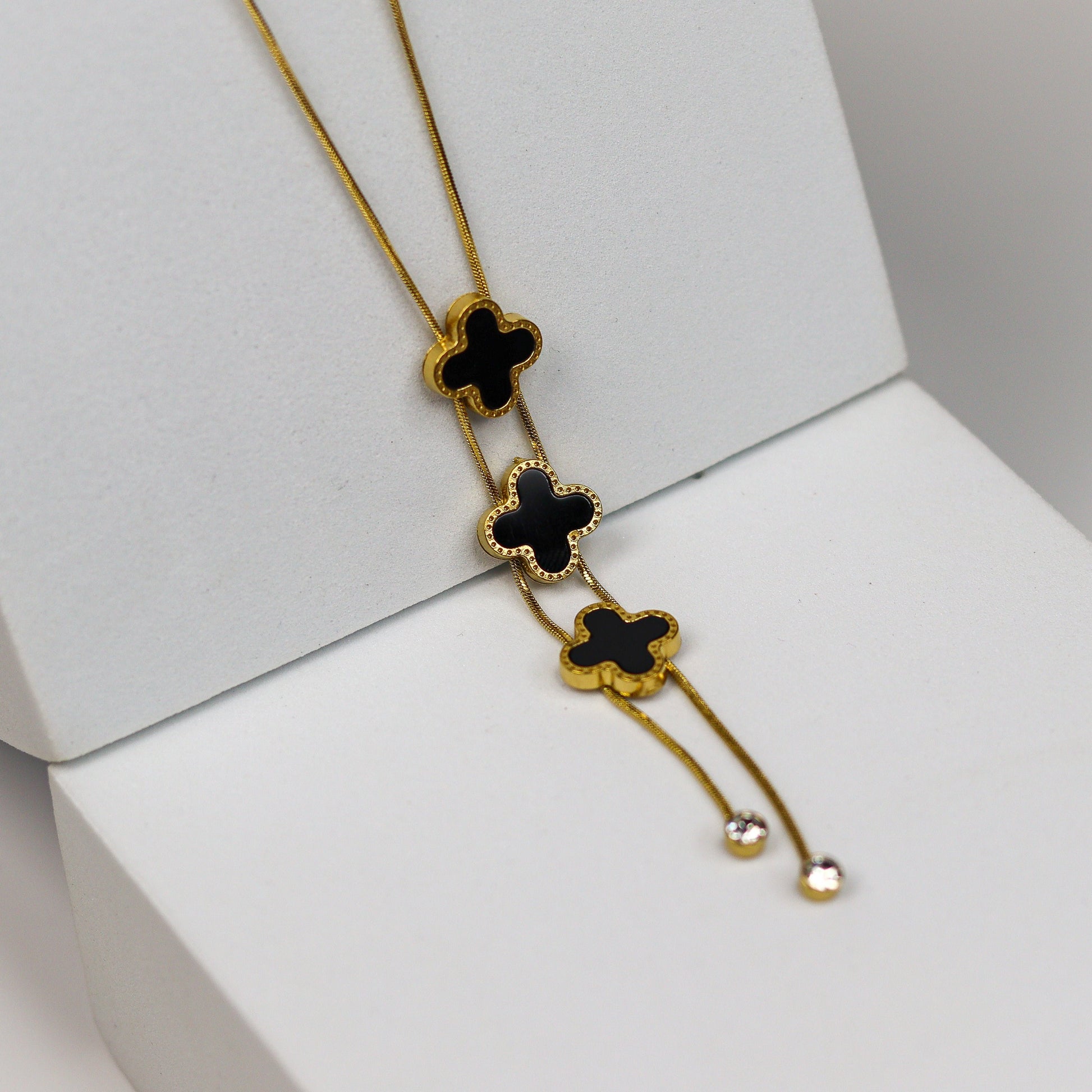 Trio Clover Necklace - Adorn-iq