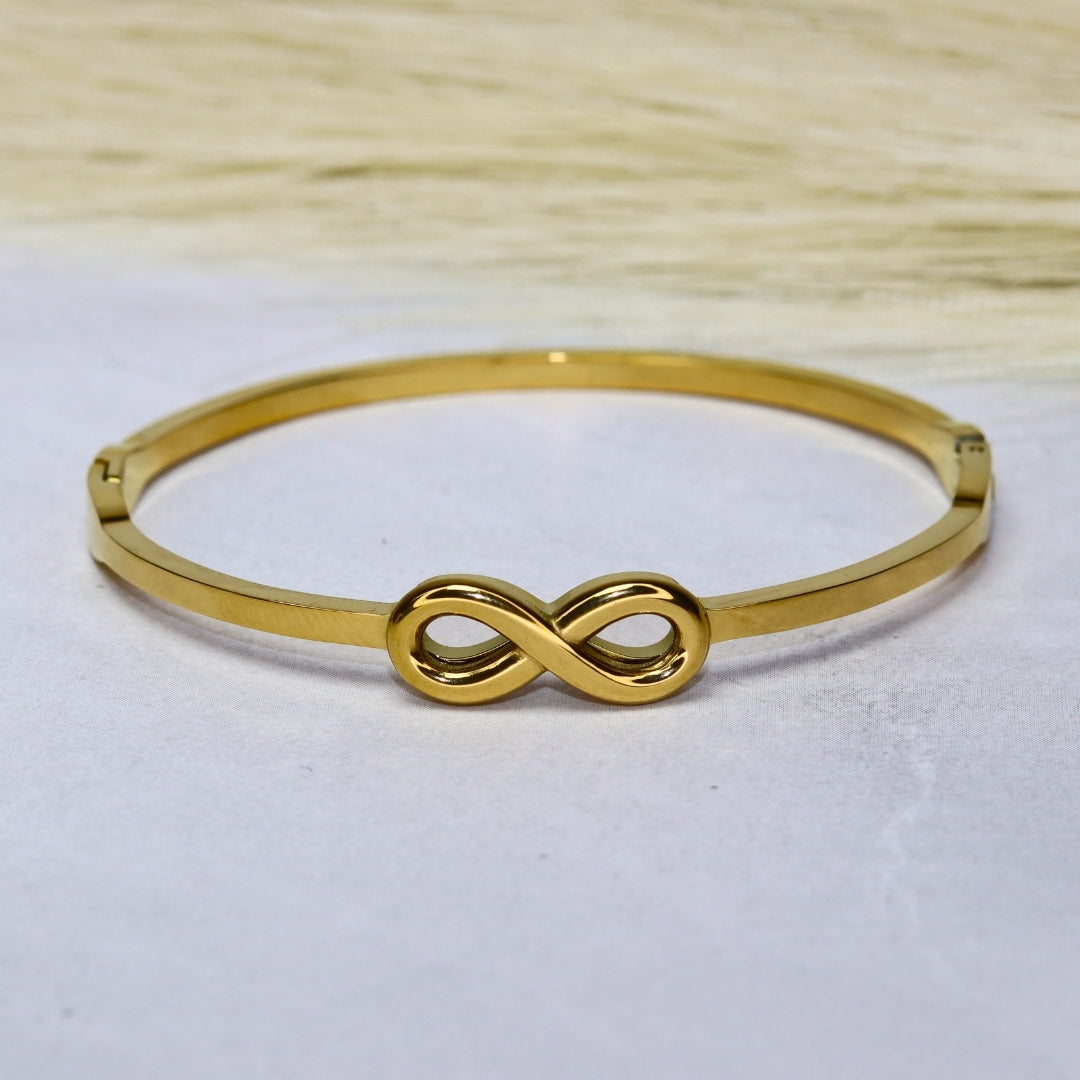 Infinity Bangle Bracelet - Adorn-iq