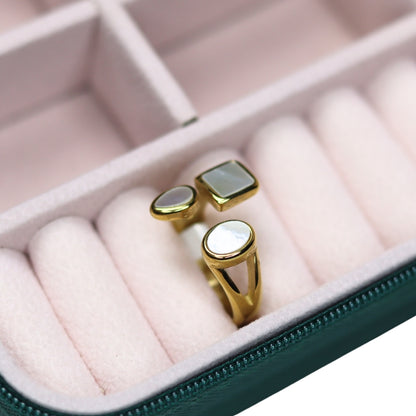 Moonstone Duo Ring - Adorn-iq