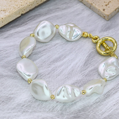 Pearl Chain Bracelet - Adorn-iq