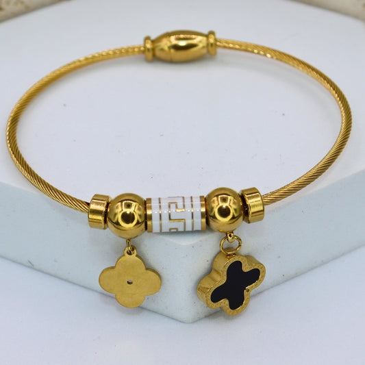 Reversible Clover Bracelet - Adorn-iq