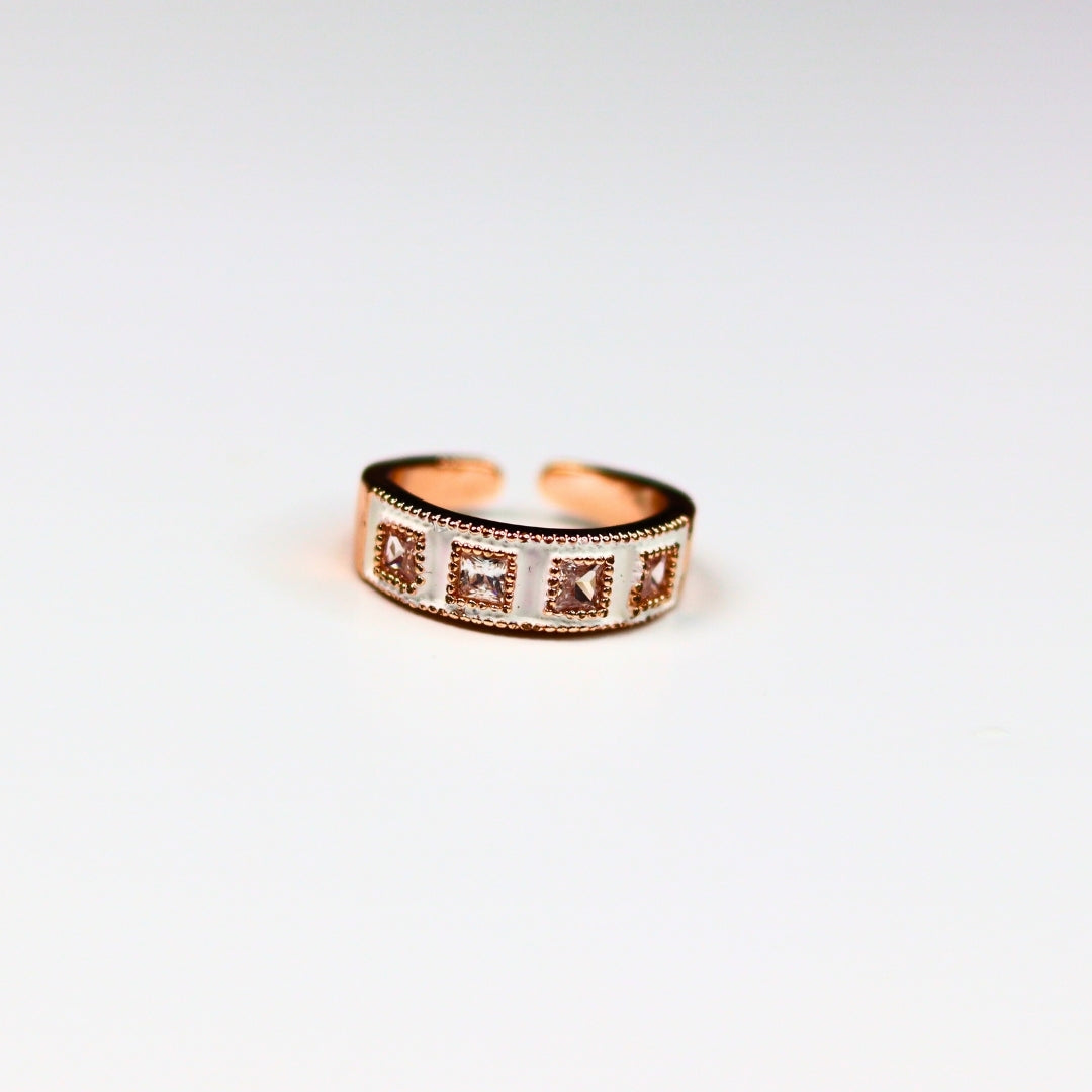 Square Stone Ring - Adorn-iq