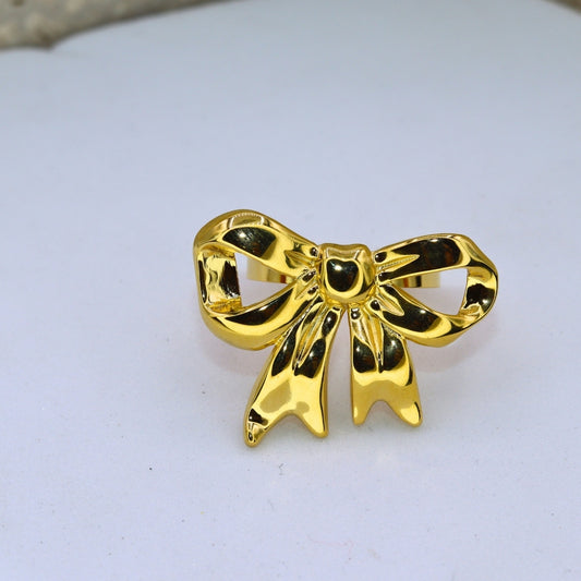 Chunky Bow Ring - Adorn-iq